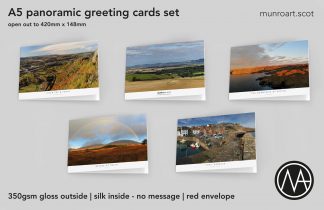 Set of Scottish Landscape cards