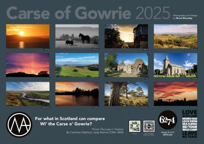 MunroArt Carse of Gowrie 2025 - A4 Calendar 28 pages - FREE Shipping - Image 11