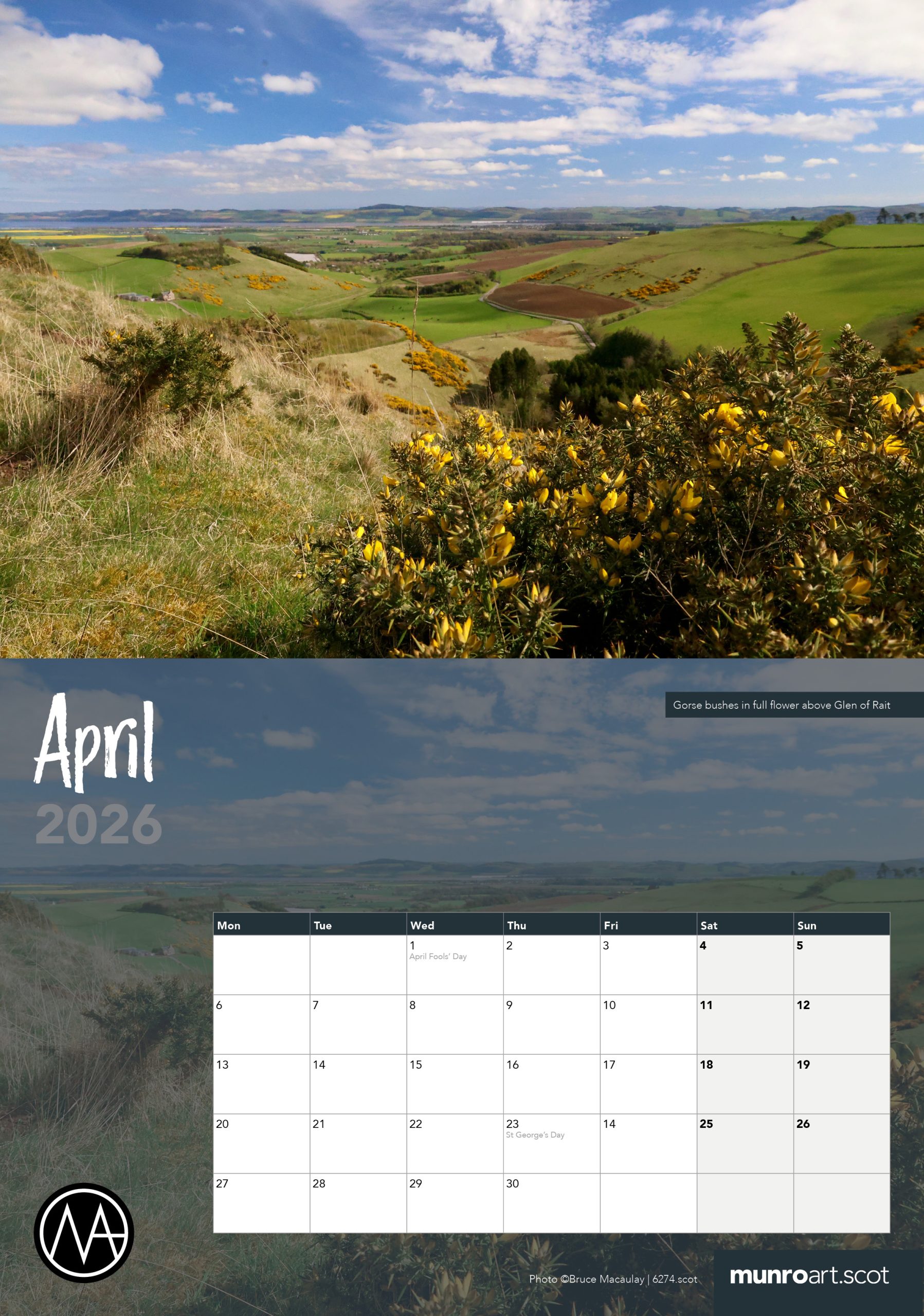 Carse of Gowrie Calendar 2026