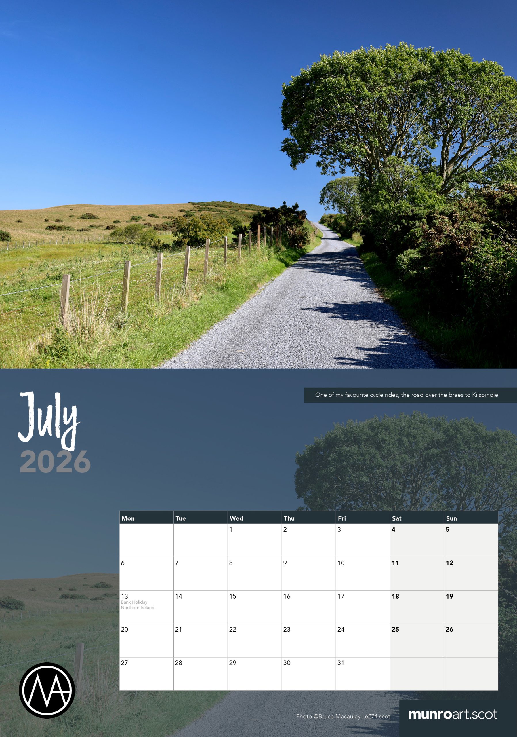 Carse of Gowrie Calendar 2026