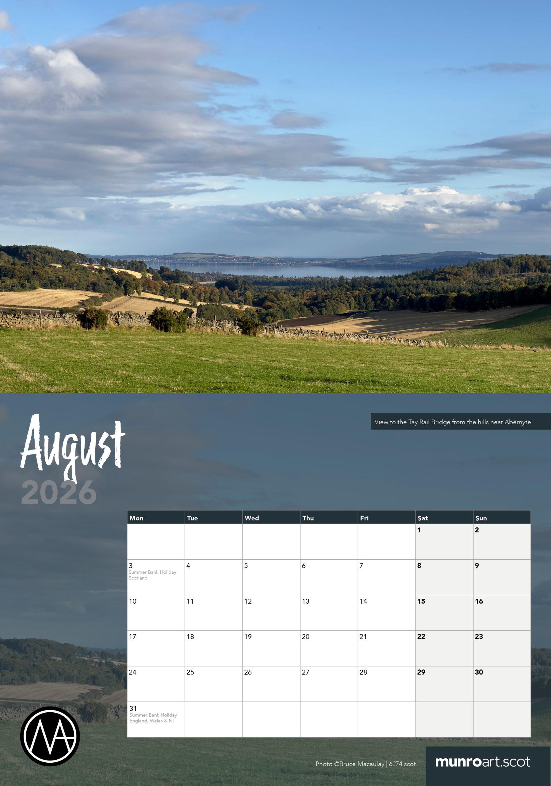 Carse of Gowrie Calendar 2026