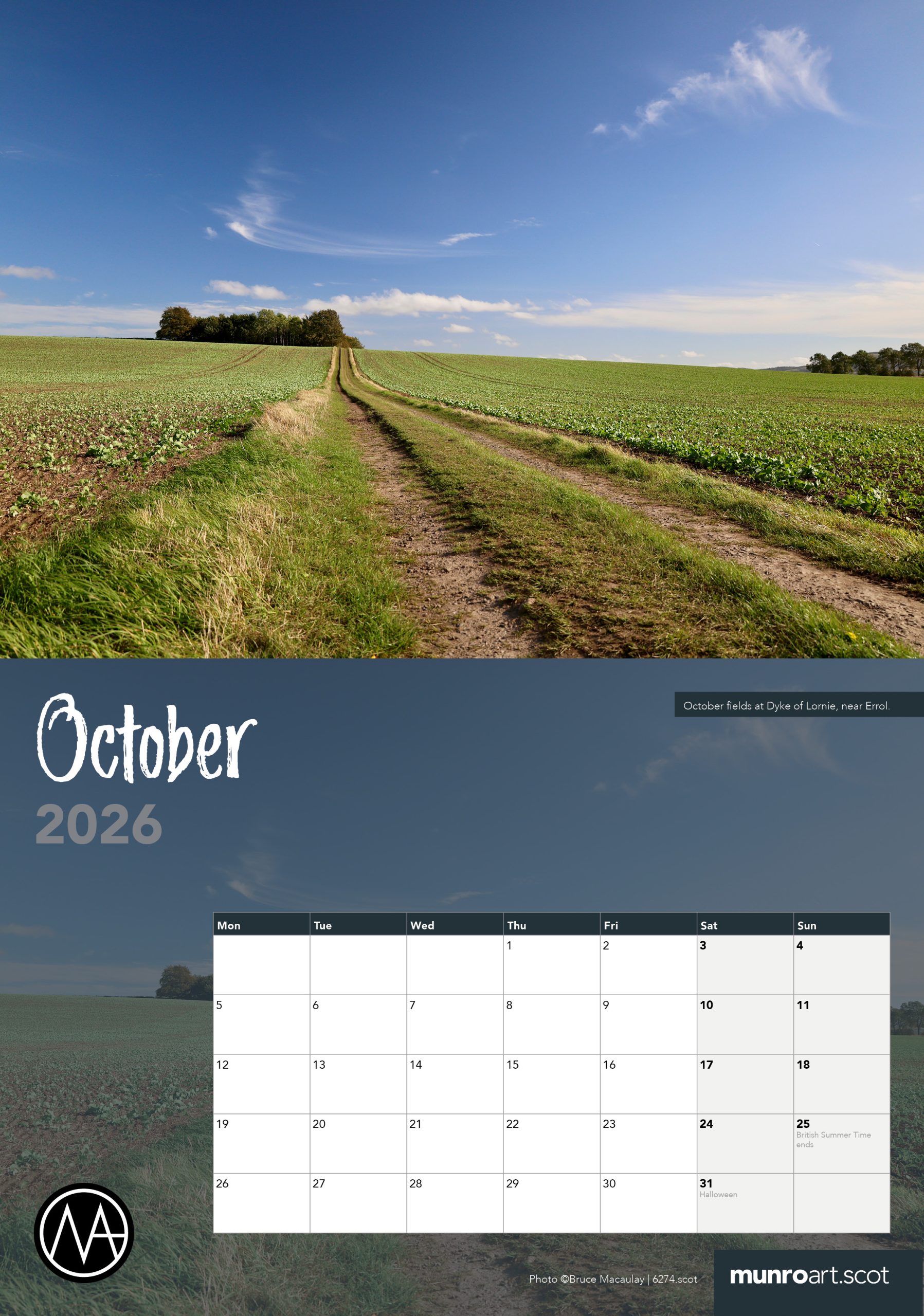 Carse of Gowrie Calendar 2026