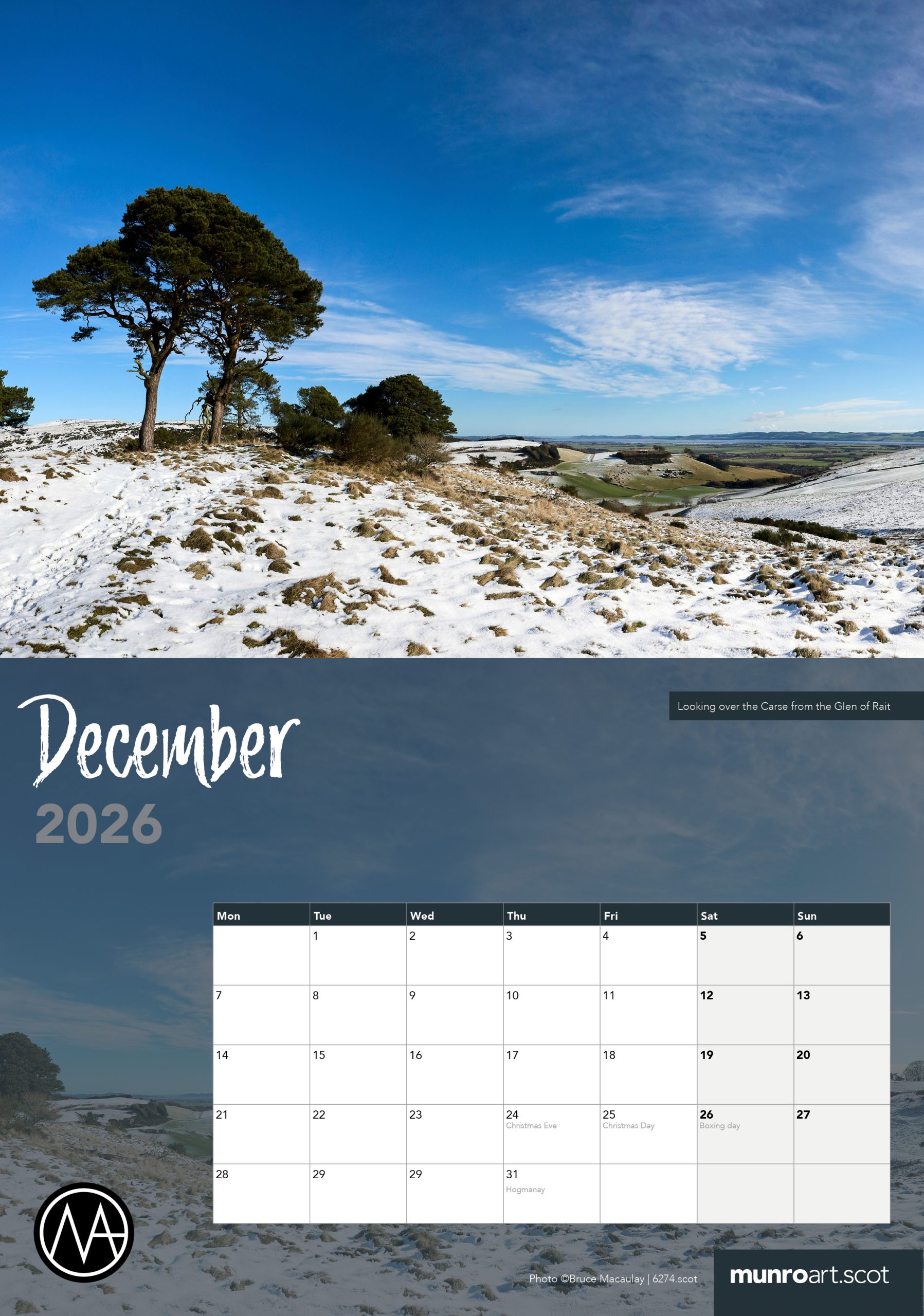 Carse of Gowrie Calendar 2026