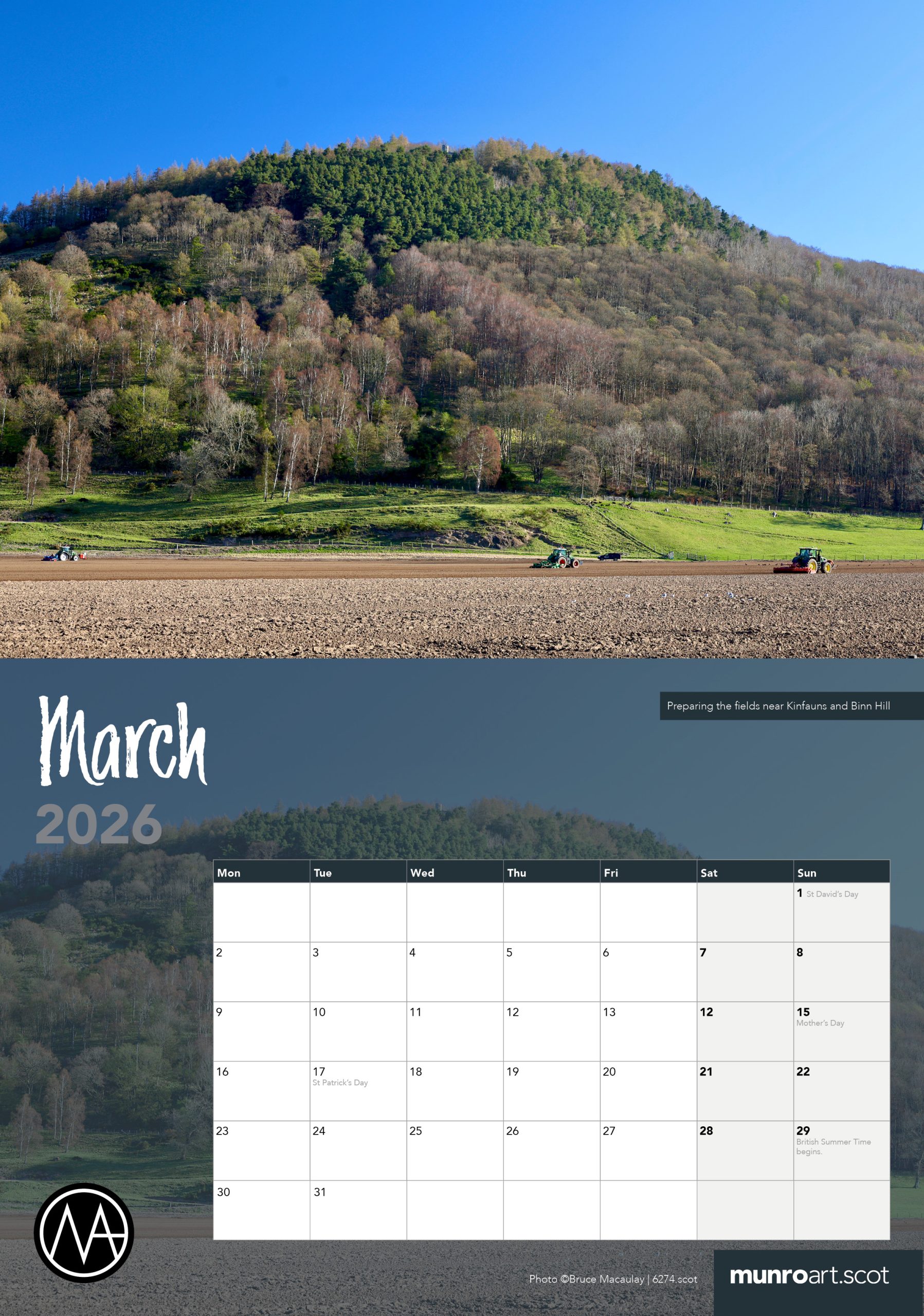 Carse of Gowrie Calendar 2026